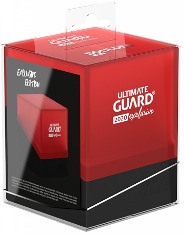 UG - Ultimate Guard Deck Case 100+ Standard Size - Black/Red/Purple
