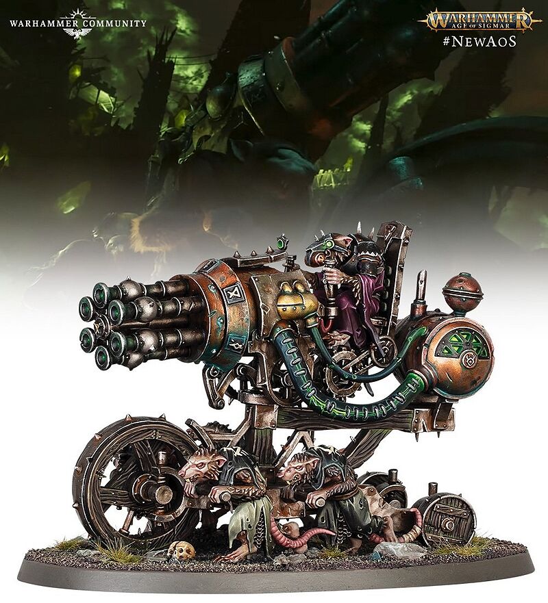 WS - EoS - SKAVEN: RATLING WARPBLASTER