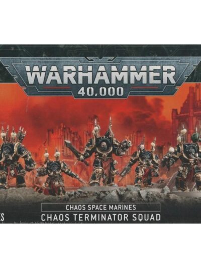 WS - Warhammer 40,000 - CHAOS SPACE MARINES: CHAOS TERMINATORS SQUAD