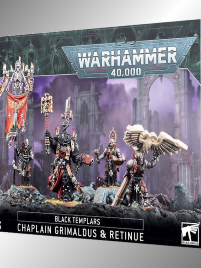 WS - Black Templars: Chaplain Grimaldus & Retinue - EN