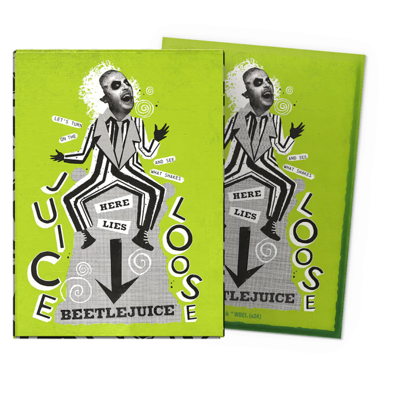 Dragon Shield Sleeves: Standard - Brushed 'Beetlejuice ' Art (100 ct.)