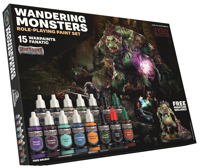 TAP - Gamemaster Paints: Wandering Monsters Paint Set, 2024