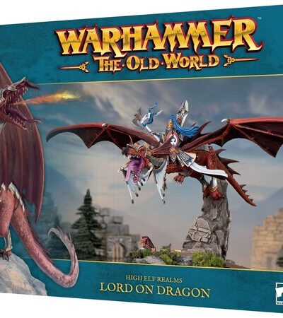 WS - OLW - HIGH ELF REALMS: LORD ON DRAGON