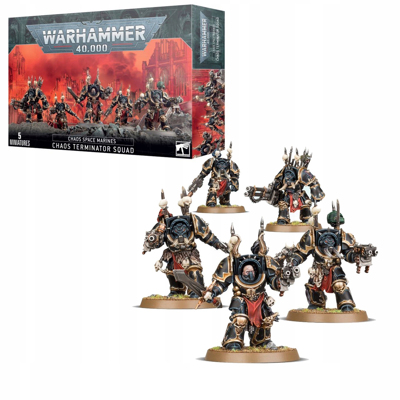 WS - Warhammer 40,000 - CHAOS SPACE MARINES: TERMINATORS SQUAD