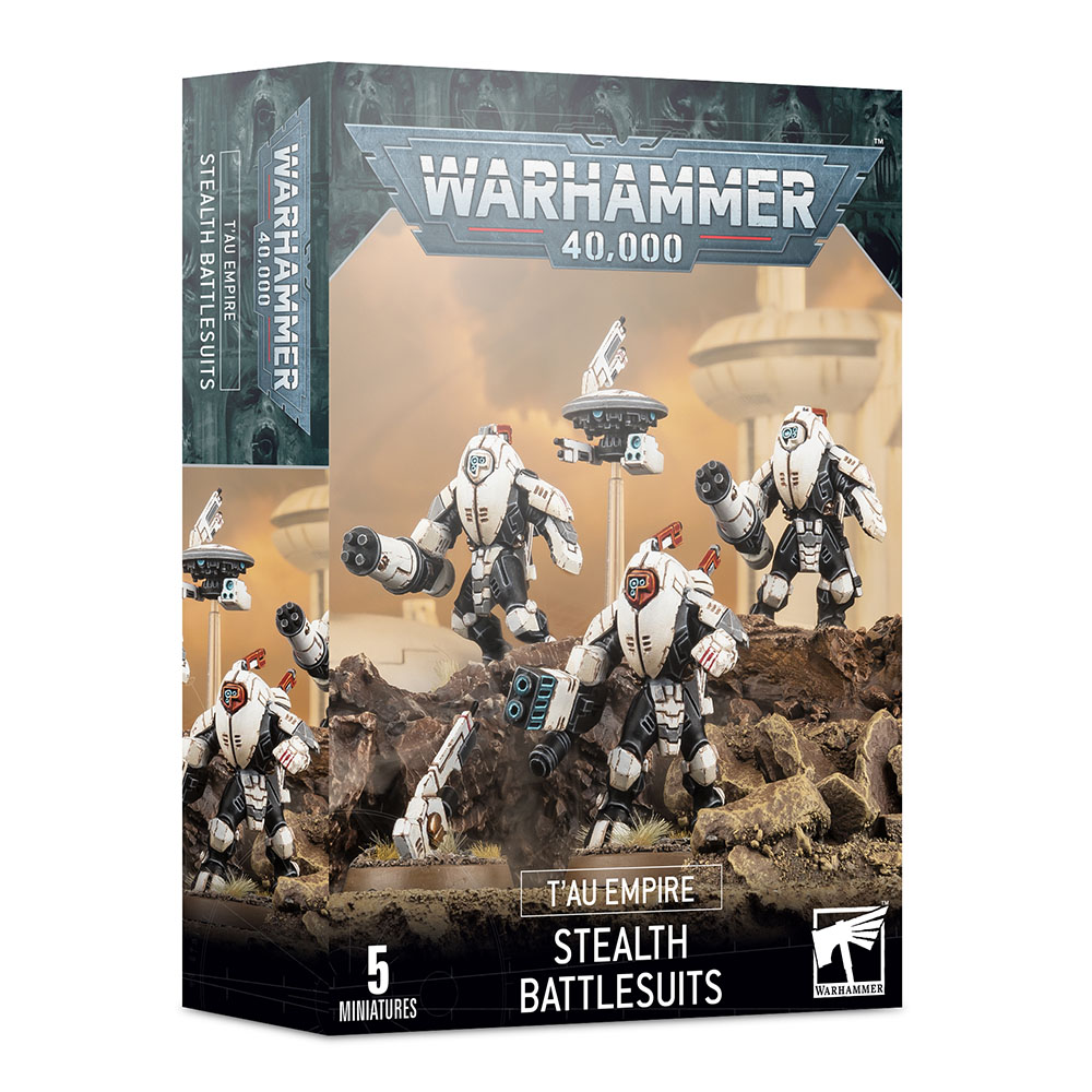 WS - Warhammer 40K - T'AU EMPIRE: STEALTH BATTLESUITS