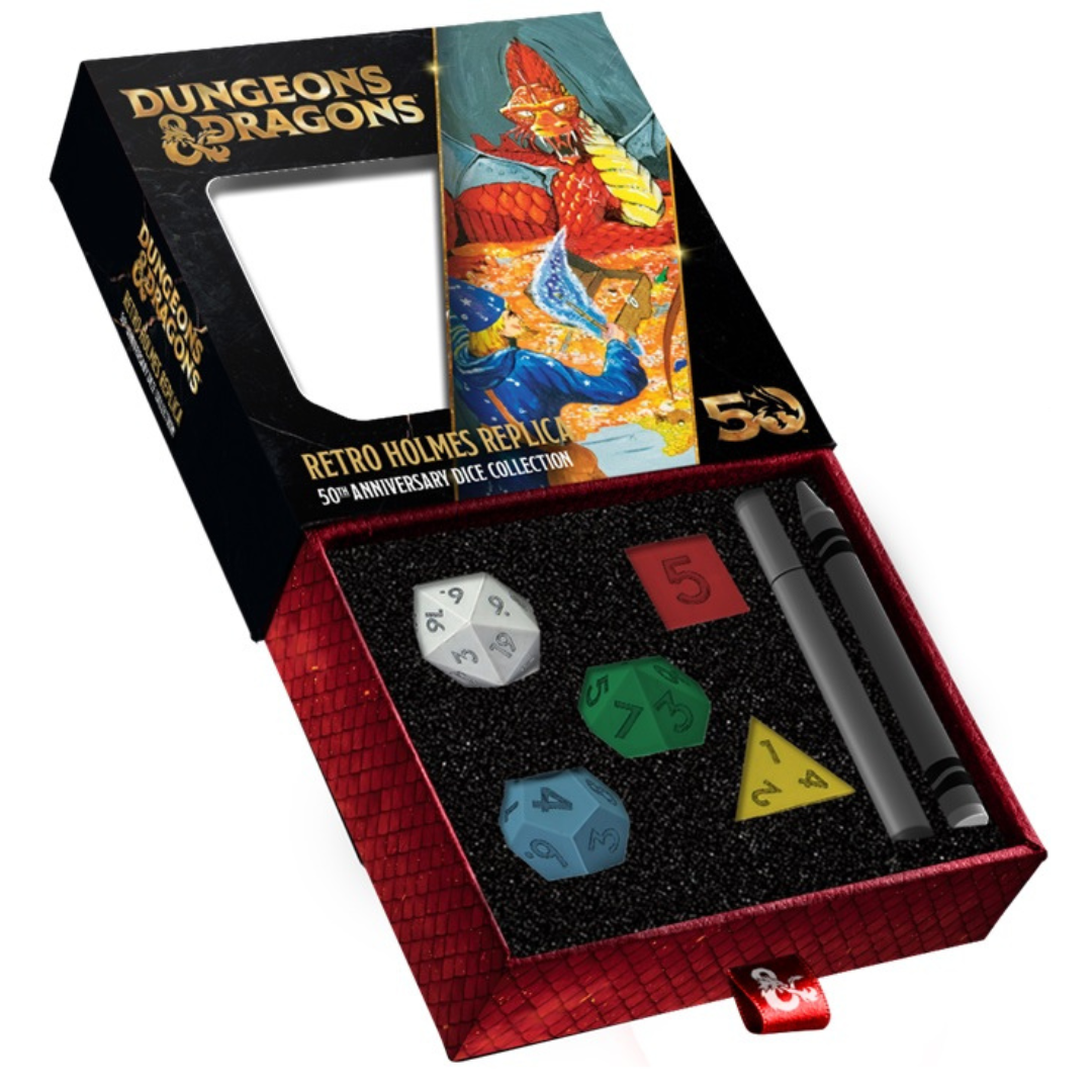 DnD - Dice Case: D&D Dice Scroll - 50th Anniversary