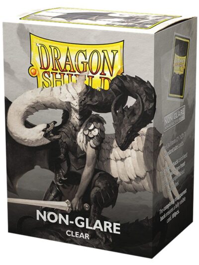 Dragon Shield Sleeves: Standard - Matte Non-Glare Clear V2 (100 ct.)