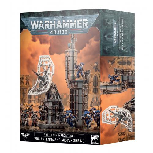 WS - Warhammer 40,000 - Battlezone Frontier: Vox-Antenna and Auspex Shrine - EN