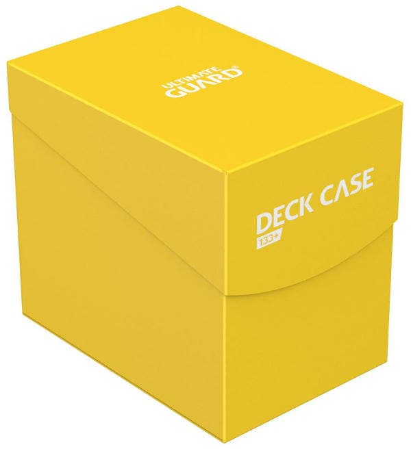 UG - Ultimate Guard Deck Case 133+ Standard Size: Yellow