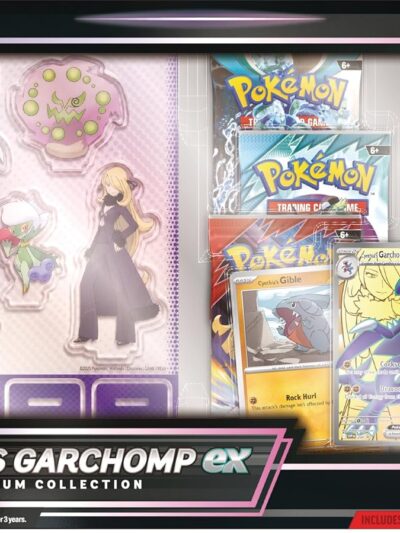 PKM - Pokemon TCG: Cynthia’s Garchomp ex Premium Collection - ESP