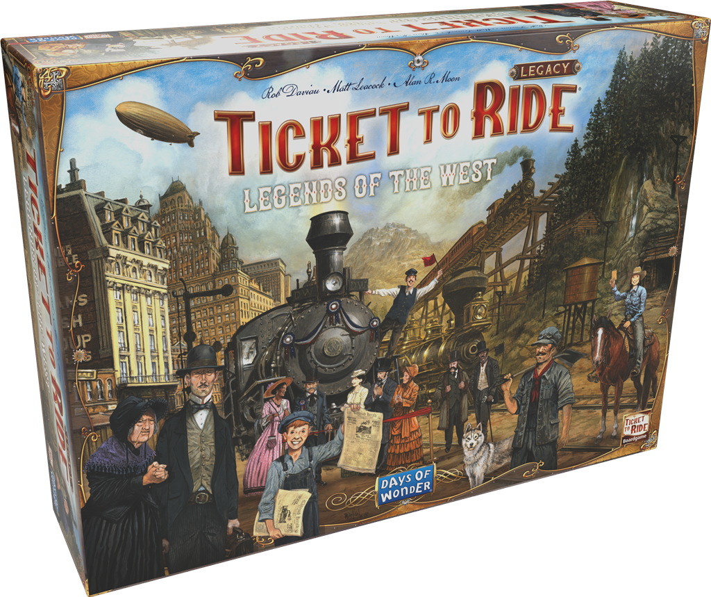 BG - Ticket to Ride Legacy: Legends of the West - ENG