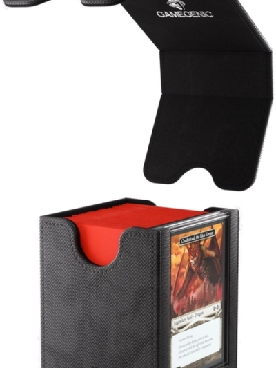 GameGenic Deck Box: Squire Plus 100+ XL Convertible Black