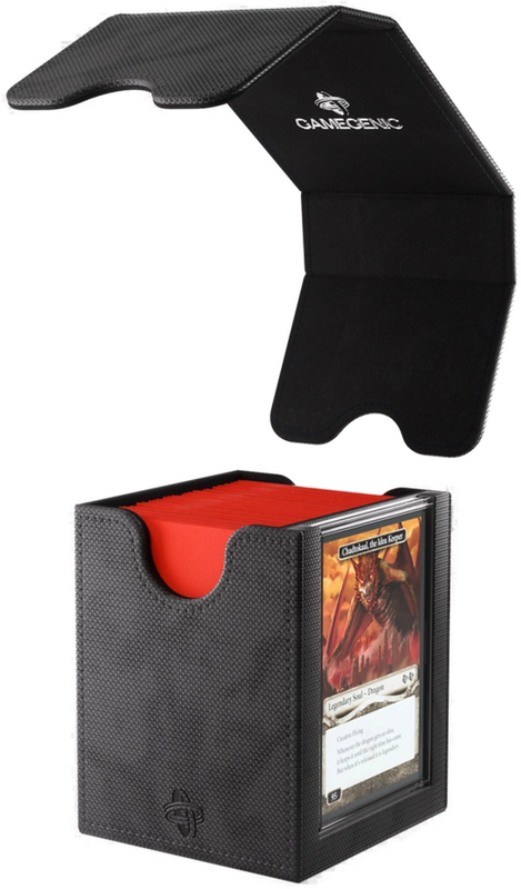 GameGenic Deck Box: Squire Plus 100+ XL Convertible Black