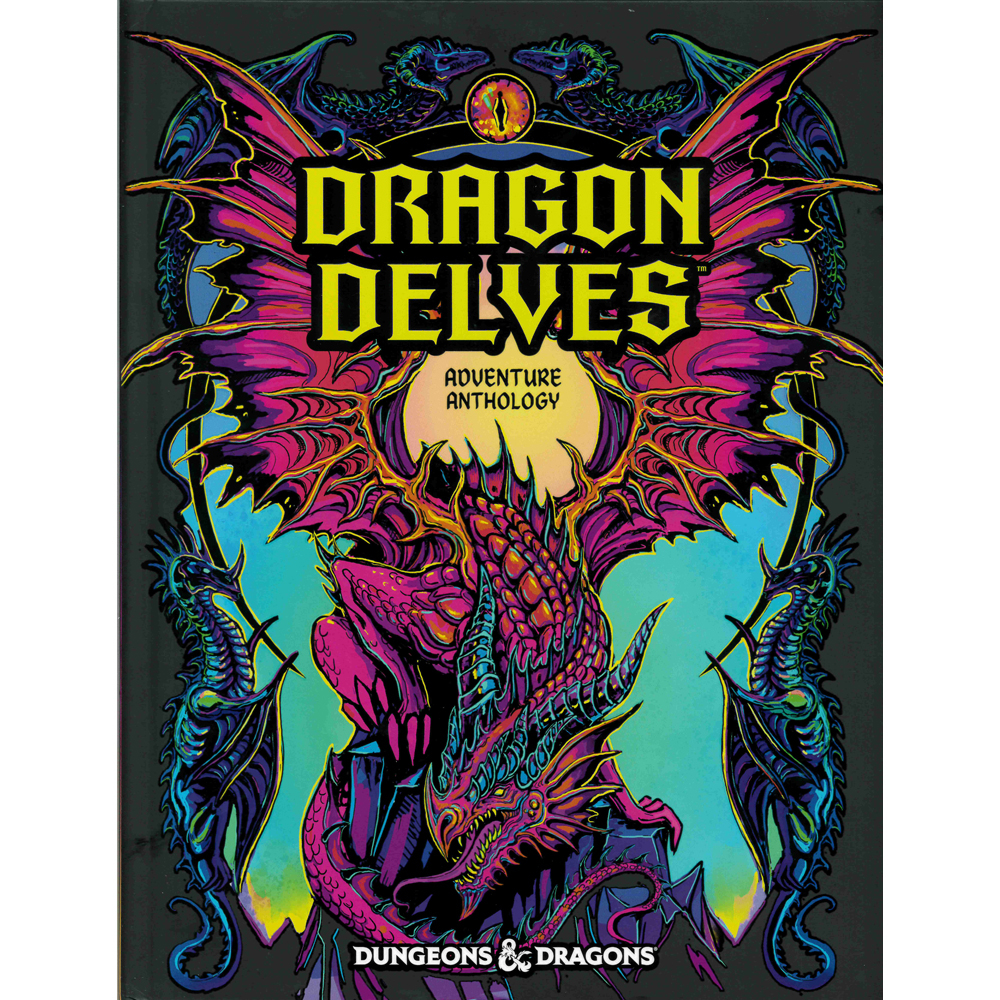 RPG - D&D, 5e: Dragon Delves, Alt Cover - ENG