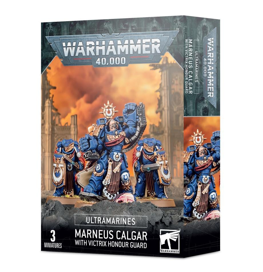 WS - Warhammer 40,000 - Ultramarines - Marneus Calgar with Victrix Honour Guard - EN