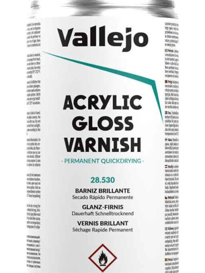 VAL - Varnish: Varnish: Aerosol - Gloss Varnish, 400 ml