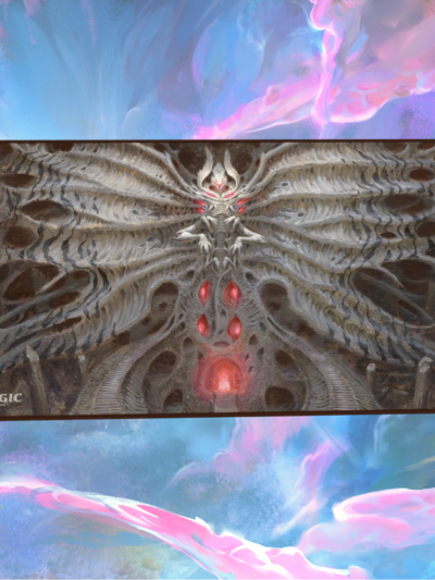 UG - Playmat: MTG- Duskmourn- Valgavoth, Terror Eater Limit Run Release: One and done