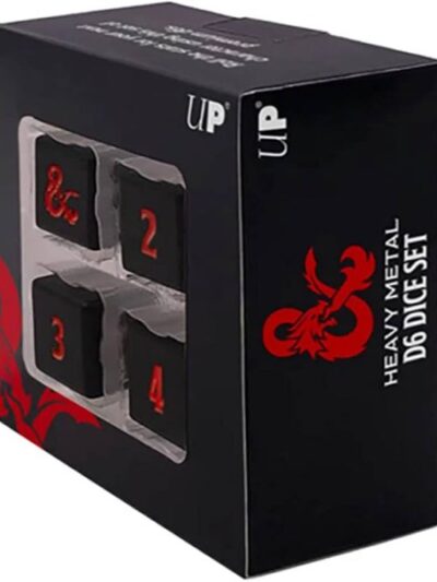 UP - Ultra Pro Heavy Metal Dice Set D6
