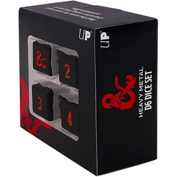 UP - Ultra Pro Heavy Metal Dice Set D6