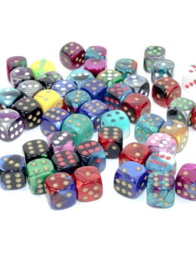 Dice - CHX Assorted 12mm D6-Dice