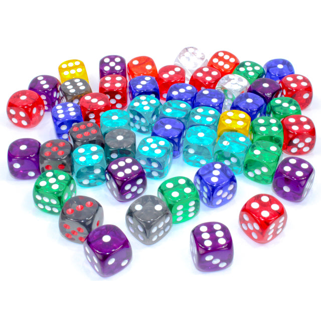 Dice - CHX Assorted Loose D6 16mm Dice