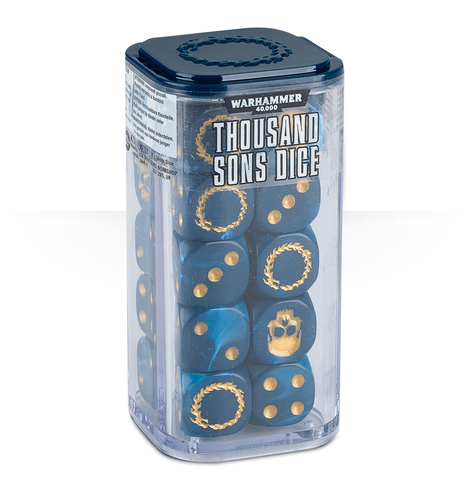 WS - Warhammer 40K - THOUSAND SONS DICE