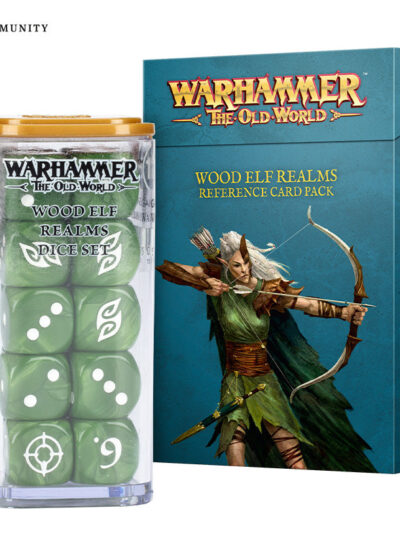 WS - OLW - THE OLD WORLD: WOOD ELF REALMS DICE