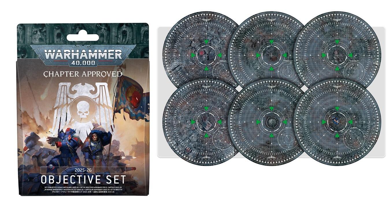 WS - Warhammer 40K - CHAPTER APPROVED: OBJECTIVES SET 2025