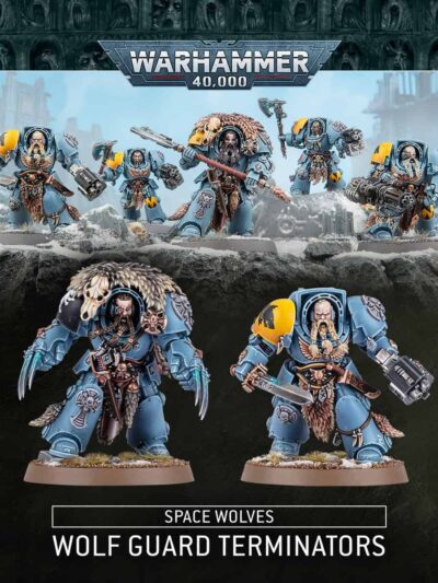 WS - Warhammer 40K - SPACE WOLVES: WOLF GUARD TERMINATOR