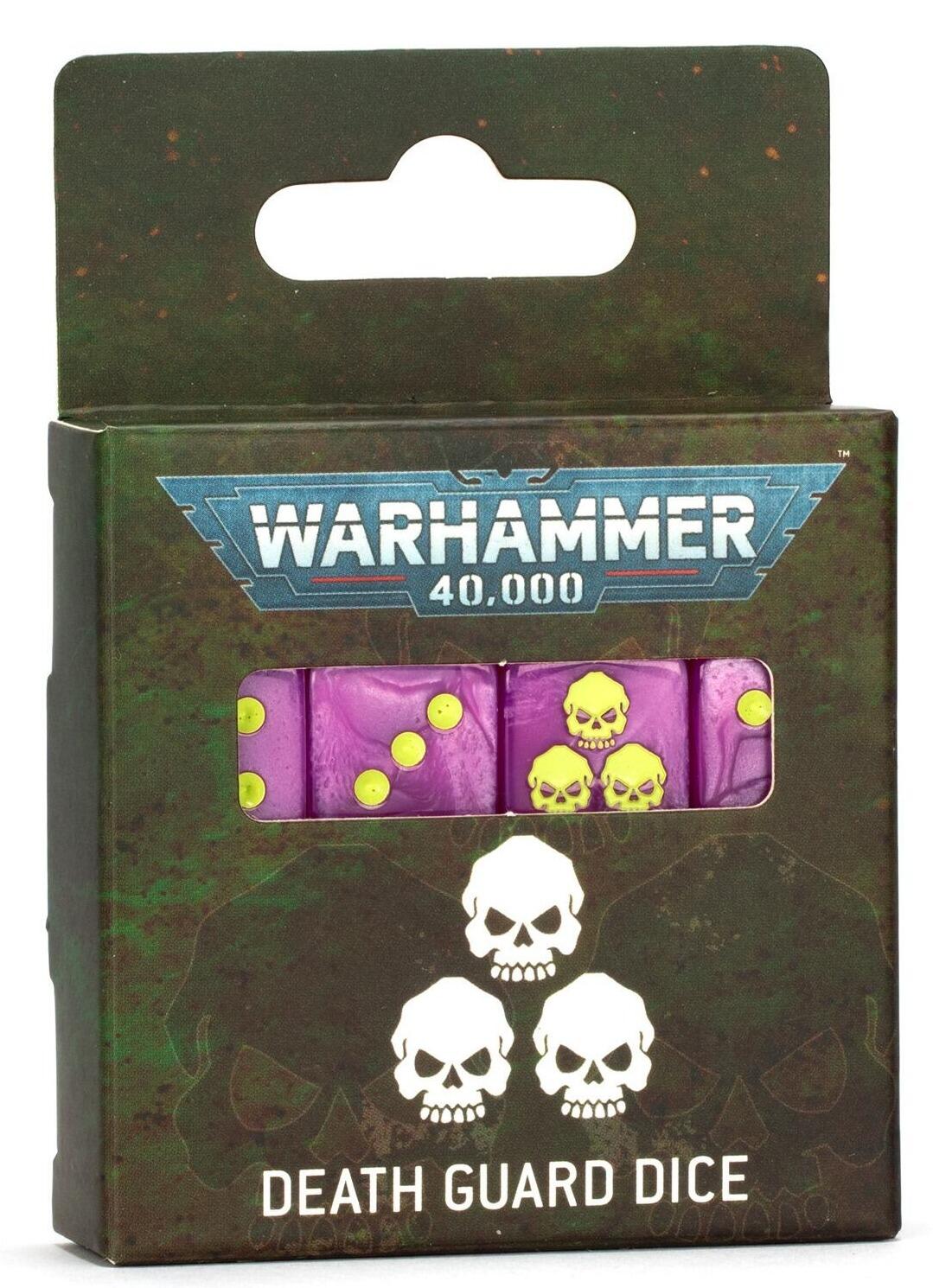 WS - Warhammer 40K - DEATH GUARD DICE