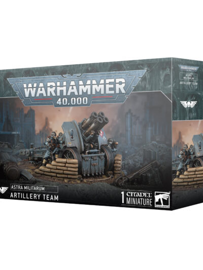 WS - Warhammer 40K - ASTRA MILITARUM: KRIEG ARTILLERY TEAM