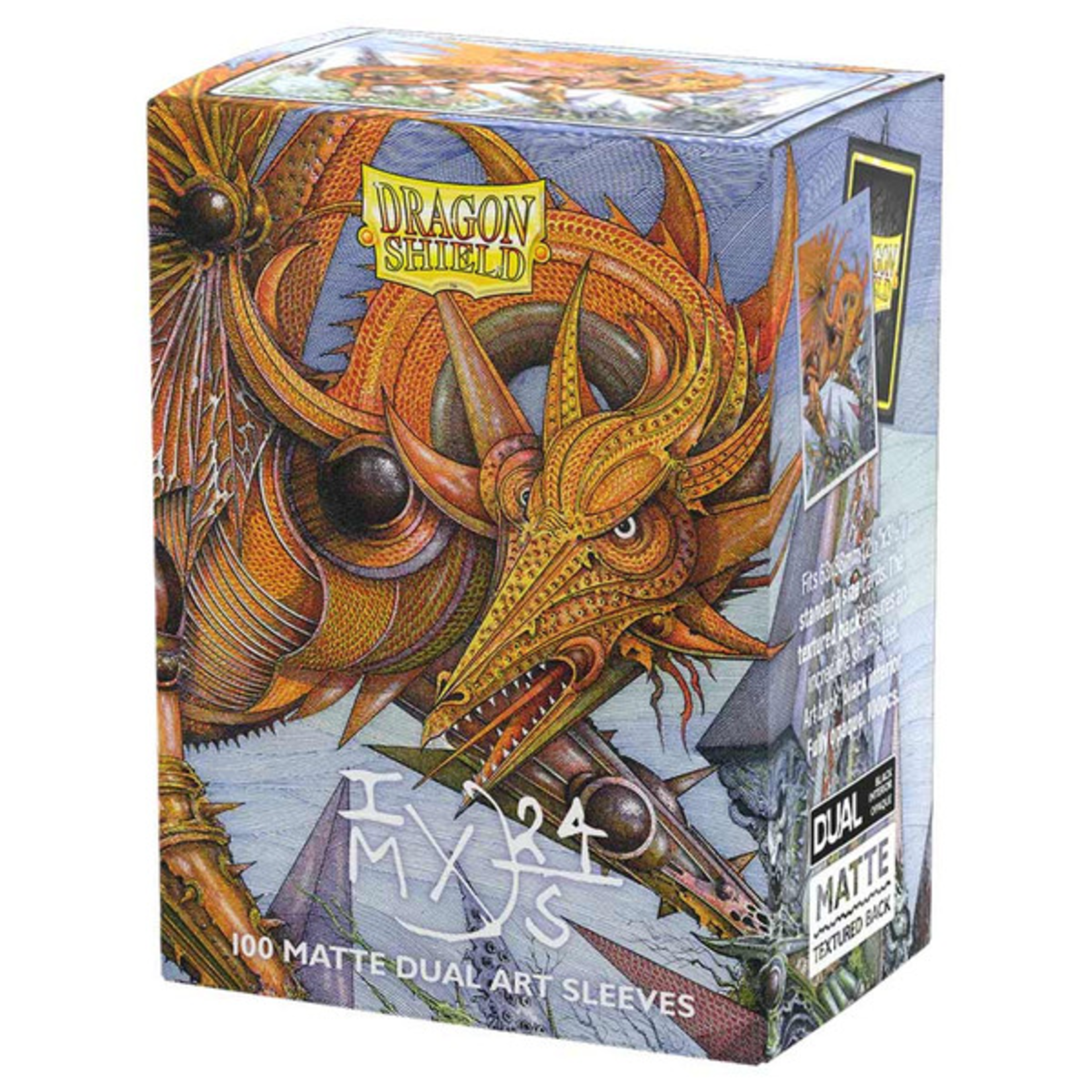 Dragon Shield Sleeves: Standard DUAL- Matte-'The Millerax' Art, Limited Edition (100 ct.)