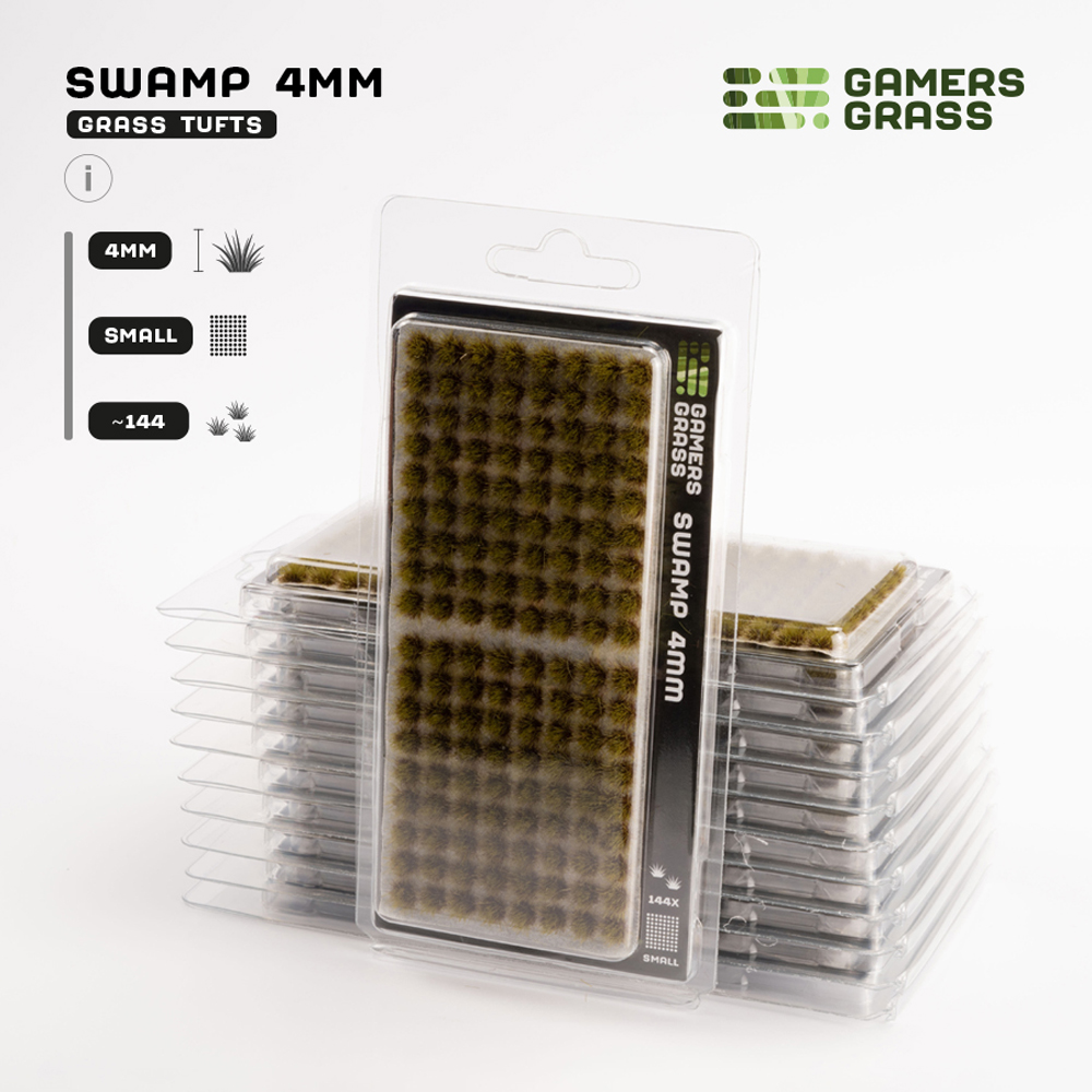 GG - Gamers Grass Tufts: Tufts Swamp 4mm - Small