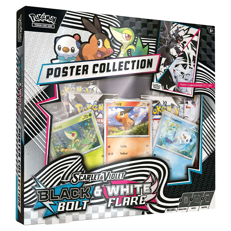 PKM - Pokémon TCG: Scarlet & Violet 10.5 - "Black Bolt & White Flare" Poster Collection - ESP