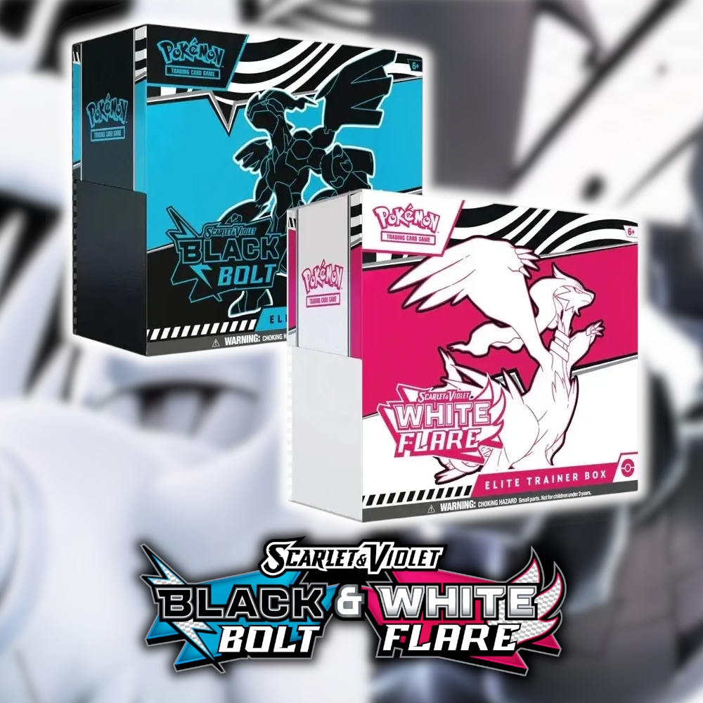 PKM - Pokémon TCG: Scarlet & Violet 10.5 - "Black Bolt & White Flare" Black/White Bolt Elite Trainer Box - ENG