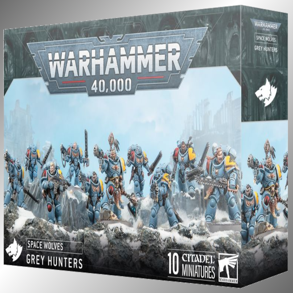 WS - Warhammer 40K - SPACE WOLVES: GREY HUNTERS