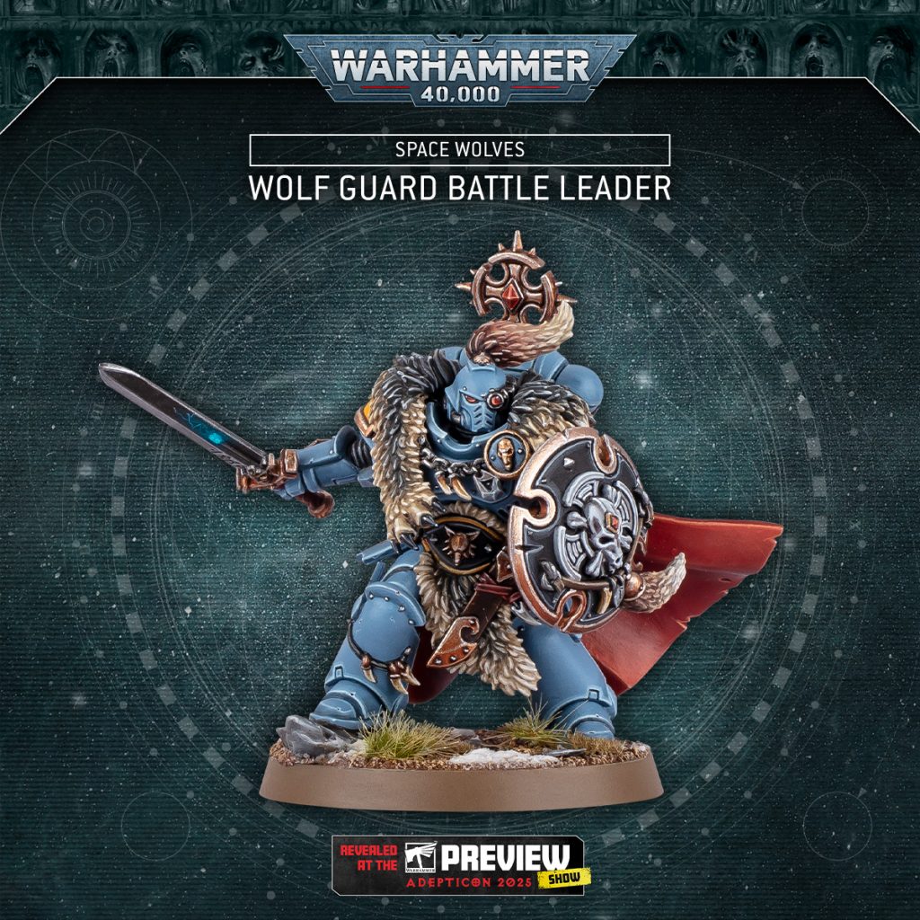 WS - Warhammer 40K - SPACE WOLVES: WOLF GUARD BATTLE LEADER