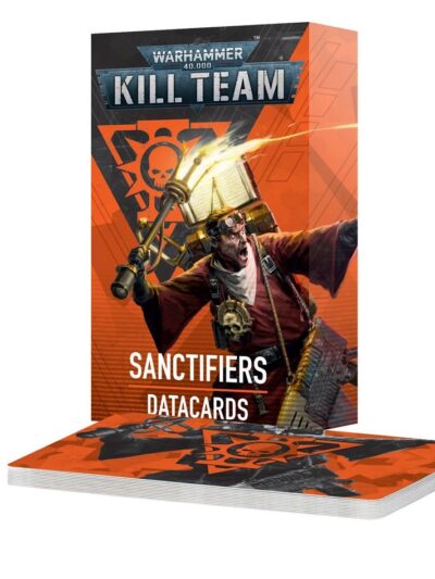 WS - KILL TEAM: SANCTIFIERS DATACARDS - ENG