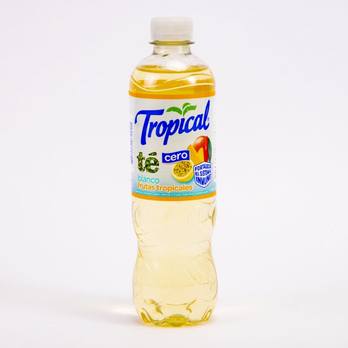 Food-Gaseosa: Tropical Te Blanco Trop Cero Exotic 500ml