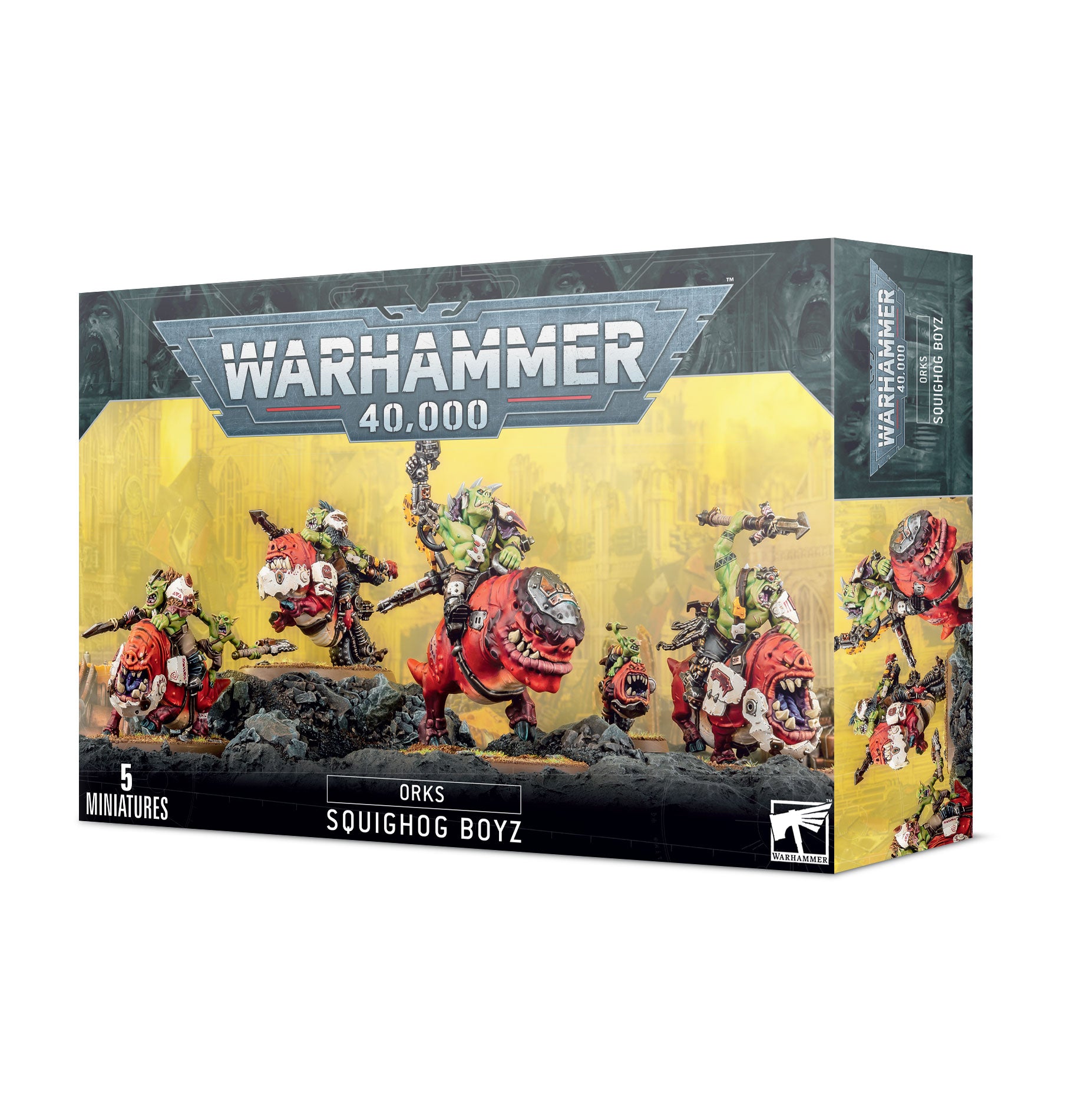 WS - Warhammer 40K - Orks: Squighog Boyz