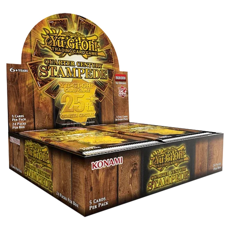 YGO - Yu-Gi-Oh! TCG "Quarter Century Stampede" Booster Display 24ct - ENG