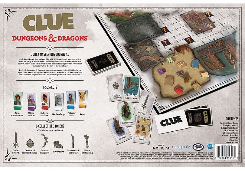 BG - Clue: Dungeons & Dragons Edition - EN