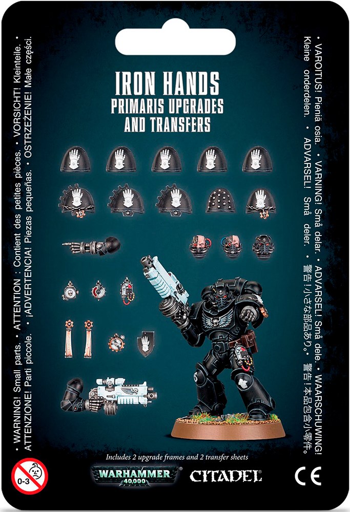 WS - Iron Hands Primaris Upgrades & Transfers - EN