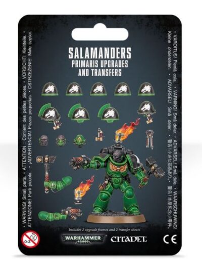 WS - Warhammer 40,000 - Salamanders Primaris Upgrades & Transfers - EN