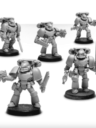 WS - Warhammer 40K - MKIV Space Marine Assault Squad