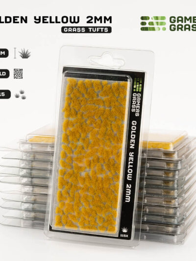 GG - Gamers Grass Tufts: Tufts - Golden Yellow 2mm - Wild