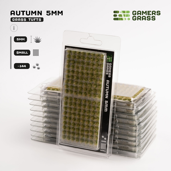 GG - Gamers Grass Tufts: Tufts - Autumn 5mm - Small