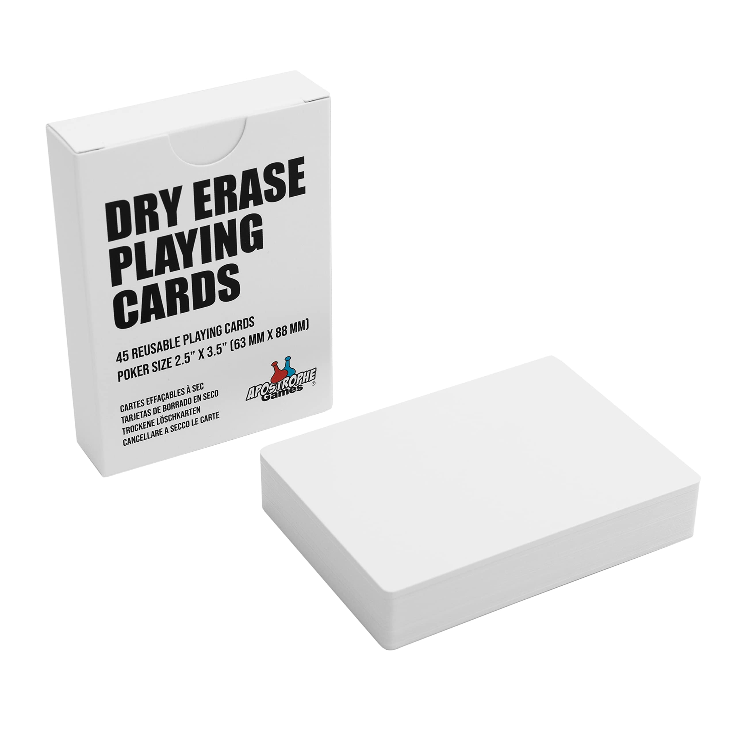 Dry Erase Plating Cards