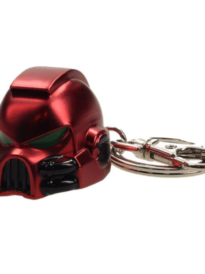 WS - Space Marine MKVII Helmet Metal Blood Angel - Keychain