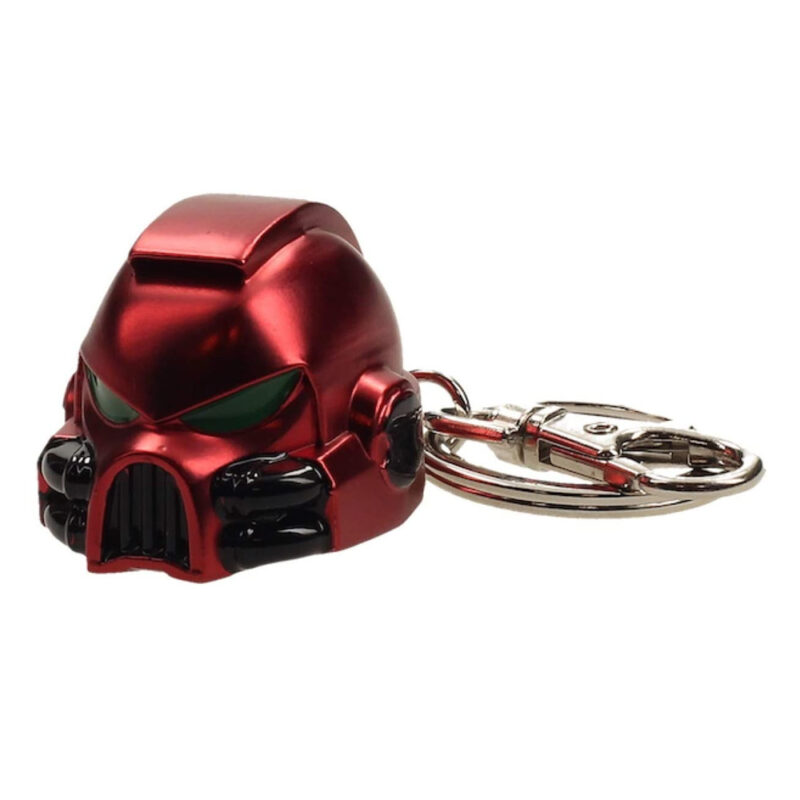 WS - Space Marine MKVII Helmet Metal Blood Angel - Keychain